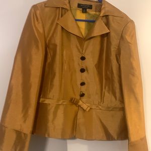 Gold dress coat